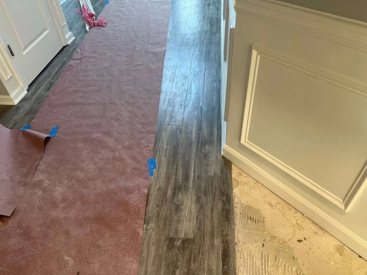 Completed marble shower restoration in Manchester